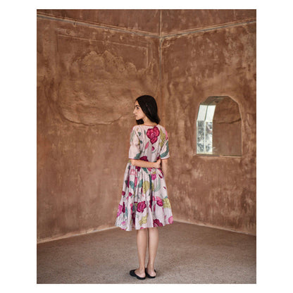 Taro India Anchor Gray Dress