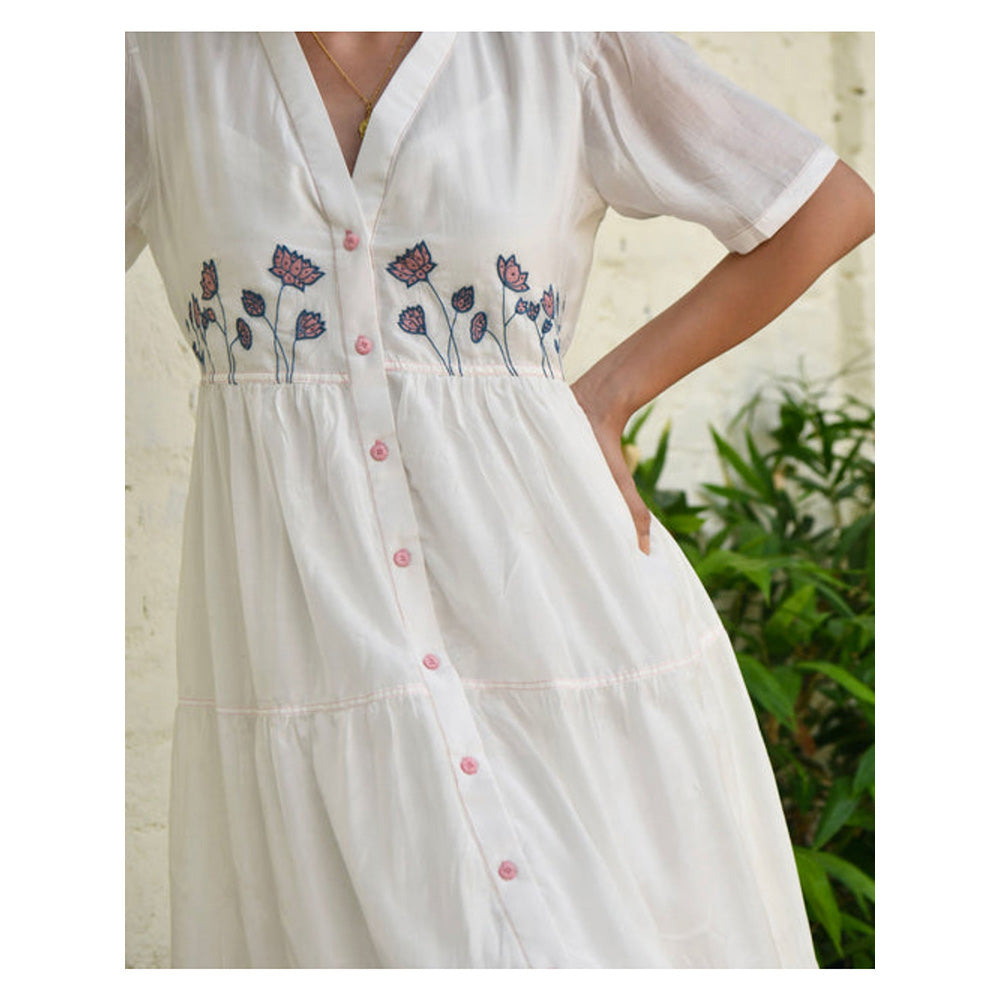 Taro India Floral Garden Dress