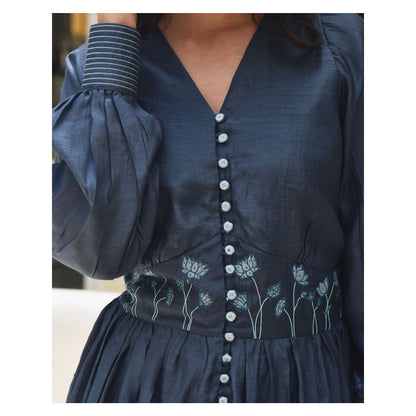 Taro India Midnight Bloom Dress