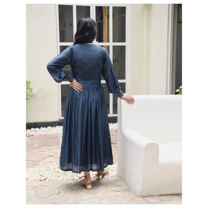 Taro India Midnight Bloom Dress