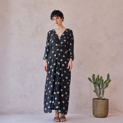 Taro India Daisy Drift Kaftan Maxi Dress
