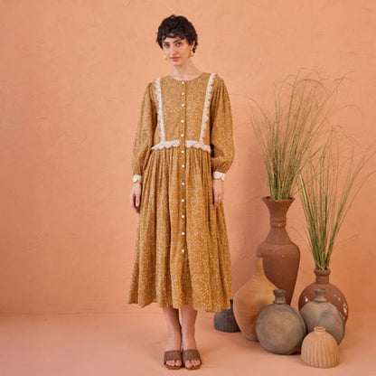 Taro India Marigold Breeze Maxi Dress
