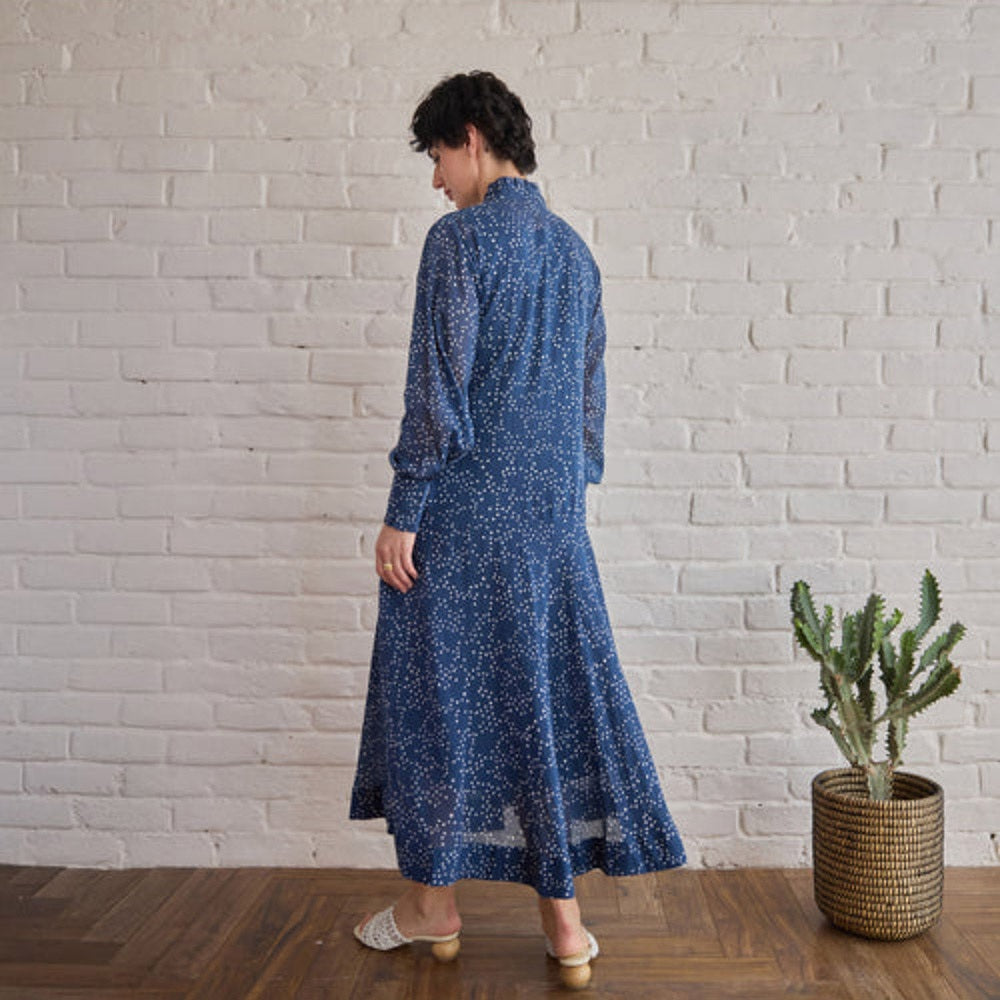 Taro India Raindrop Maxi Dress