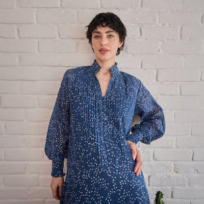 Taro India Raindrop Maxi Dress