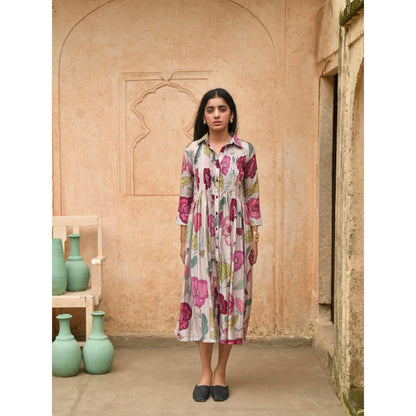 Taro India Magnolia Shirt Dress