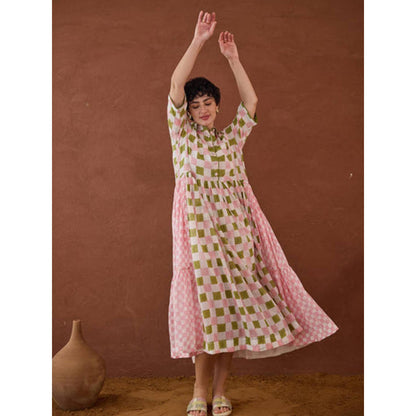 Taro India Spring Mosaic Dress