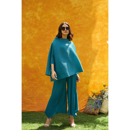 TASUVURE Teal Kristy Co-Ord (Set of 2)