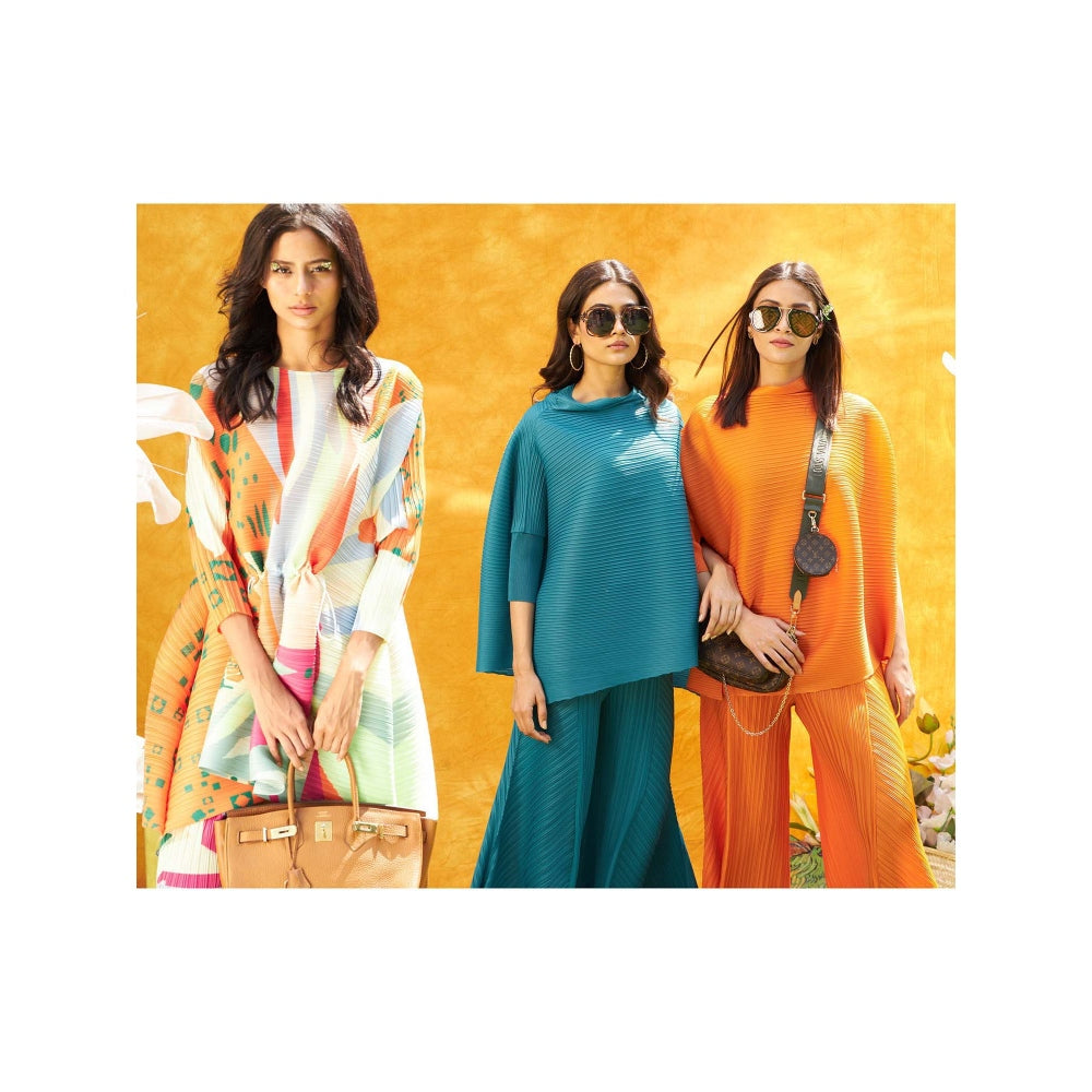 TASUVURE Teal Kristy Co-Ord (Set of 2)