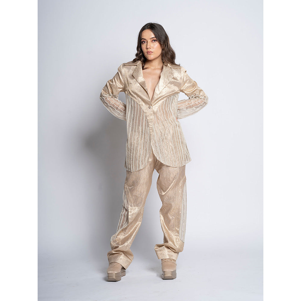 TATWAMM Beige Co-Ord (Set of 2)