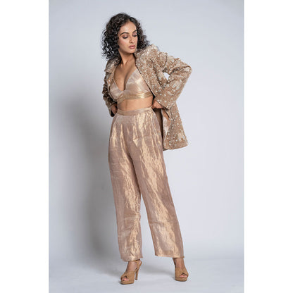 TATWAMM Brown Co-Ord (Set of 3)