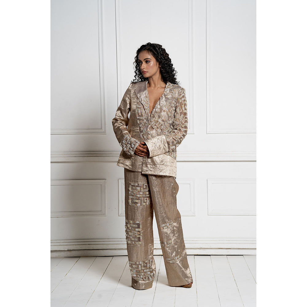 TATWAMM Beige Co-Ord (Set of 2)