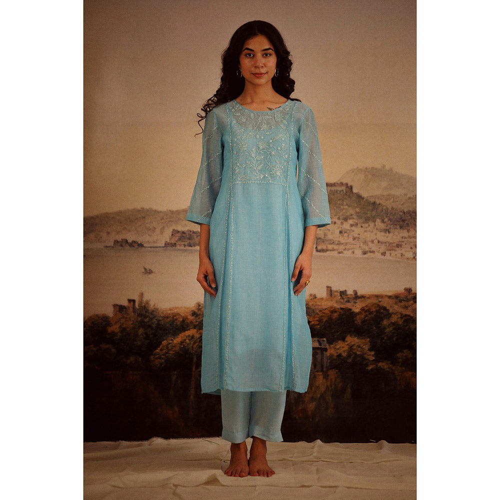 Tatwa Designs Jodhpur Tonal Kurta (Set of 3)