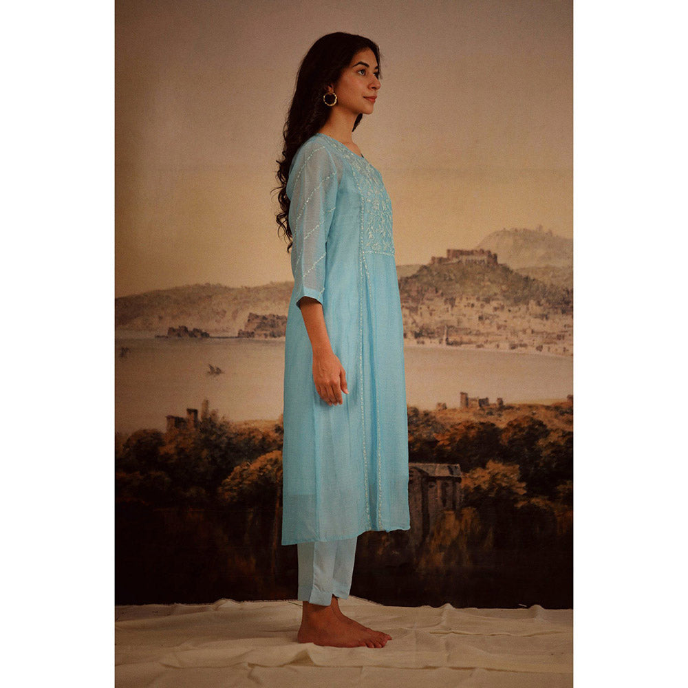 Tatwa Designs Jodhpur Tonal Kurta (Set of 3)