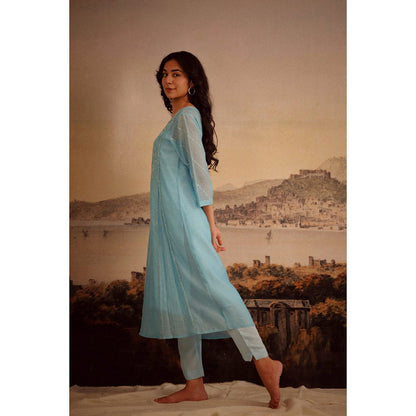 Tatwa Designs Jodhpur Tonal Kurta (Set of 3)