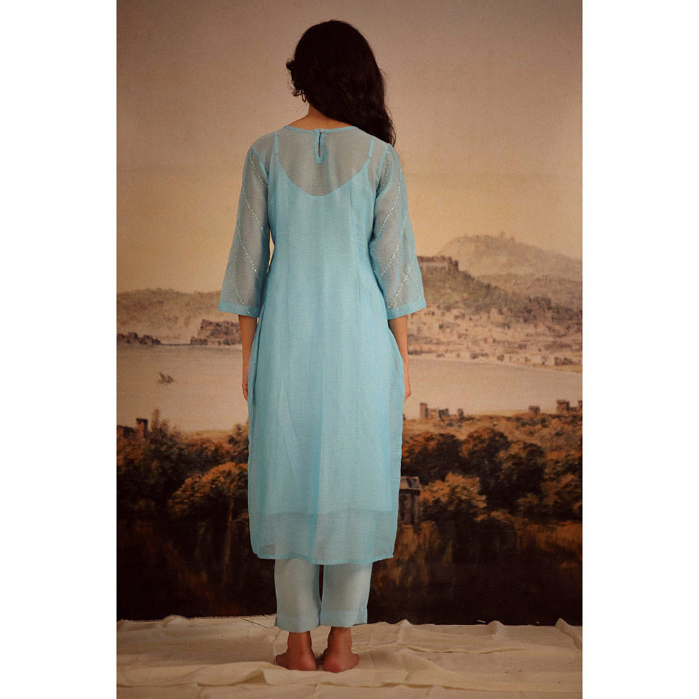 Tatwa Designs Jodhpur Tonal Kurta (Set of 3)