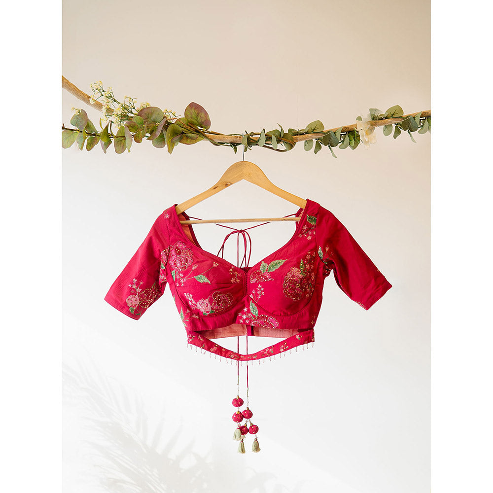Tatwa Designs Magenta Pink Miniature Blouse