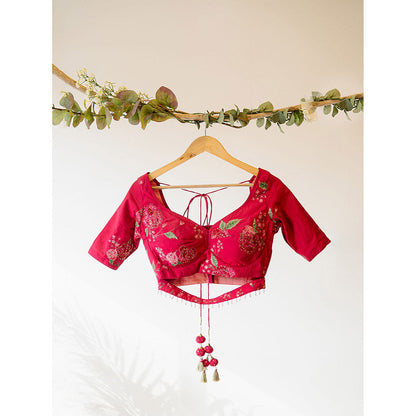 Tatwa Designs Magenta Pink Miniature Blouse