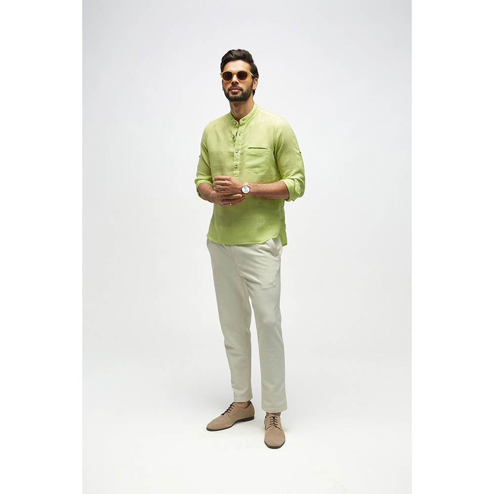 TERRA LUNA Carpo Lime Shirt