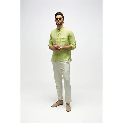 TERRA LUNA Carpo Lime Shirt