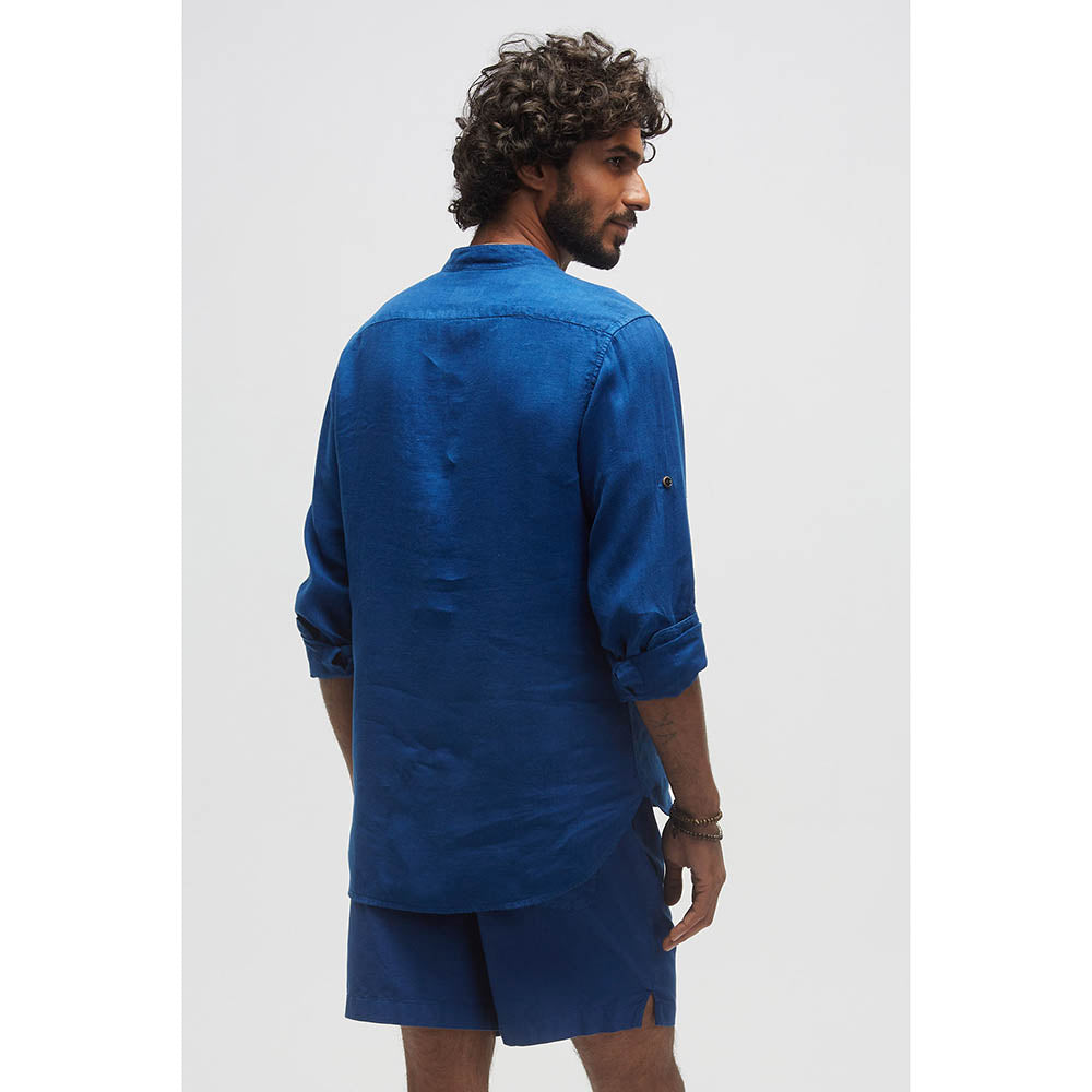TERRA LUNA Carpo Blue Shirt