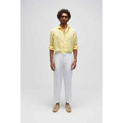 TERRA LUNA Quai Yellow Shirt