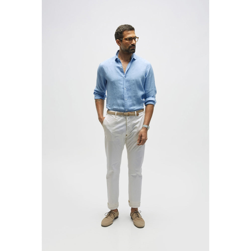 TERRA LUNA Quai Dusty Blue Shirt