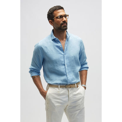 TERRA LUNA Quai Dusty Blue Shirt