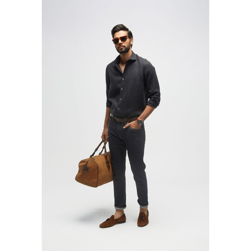 TERRA LUNA Quai Black Shirt