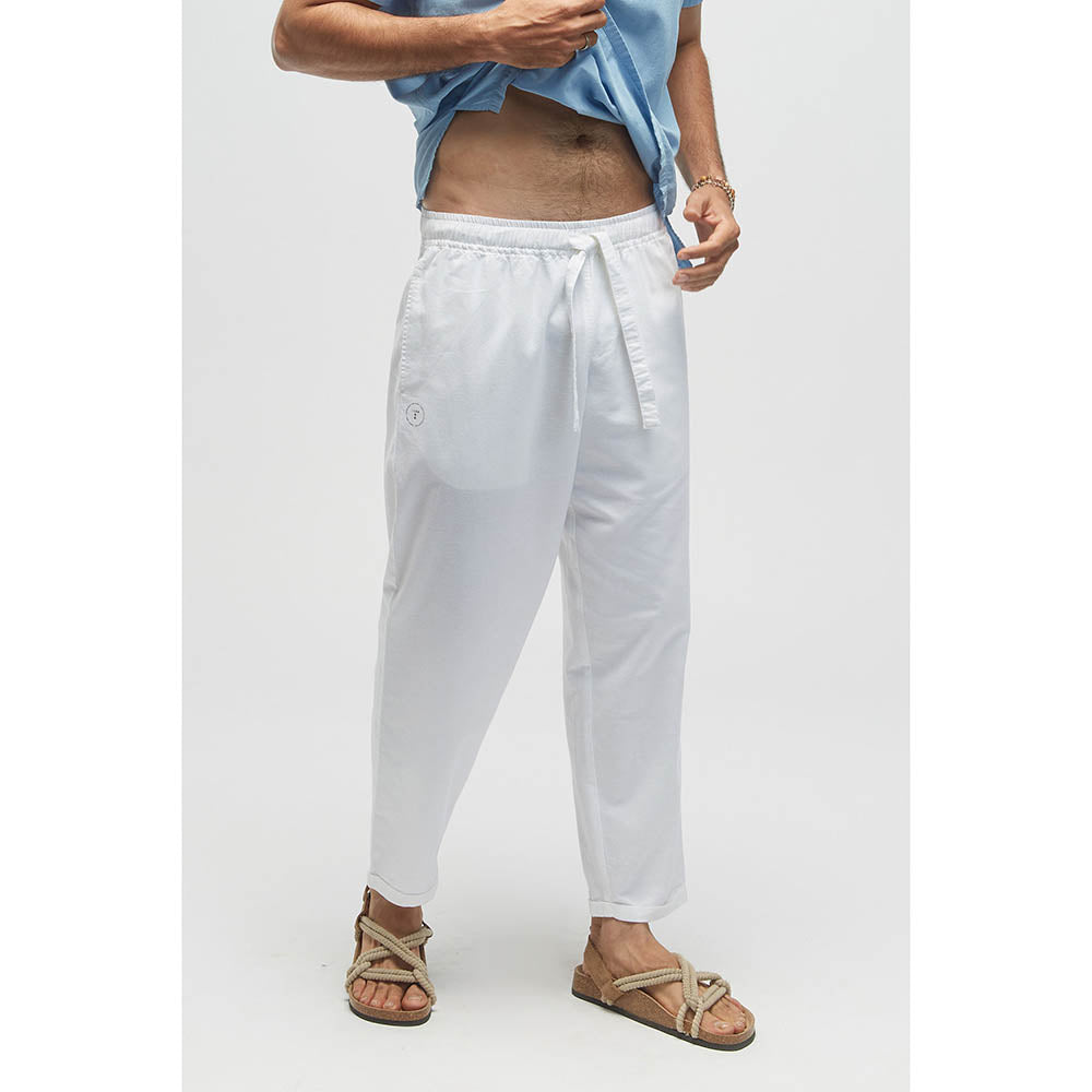 TERRA LUNA Idle White Pant