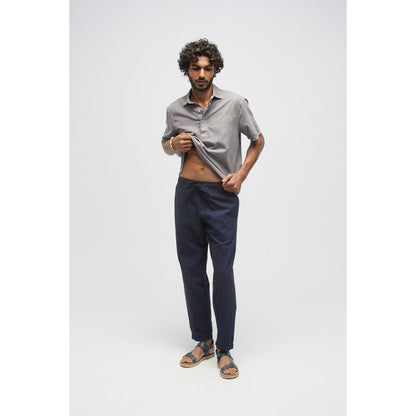 TERRA LUNA Idle Navy Pant