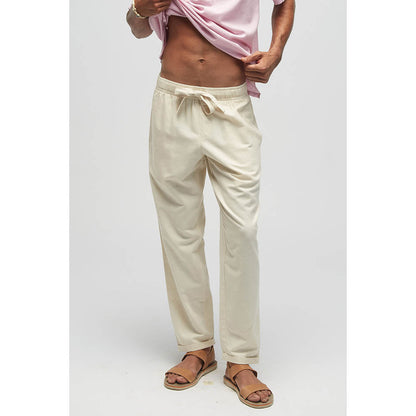 TERRA LUNA Idle Undyed Off White Pant