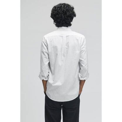TERRA LUNA Skoll White Casual Shirt