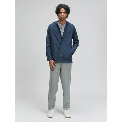 TERRA LUNA Phobos Navy Hoodie