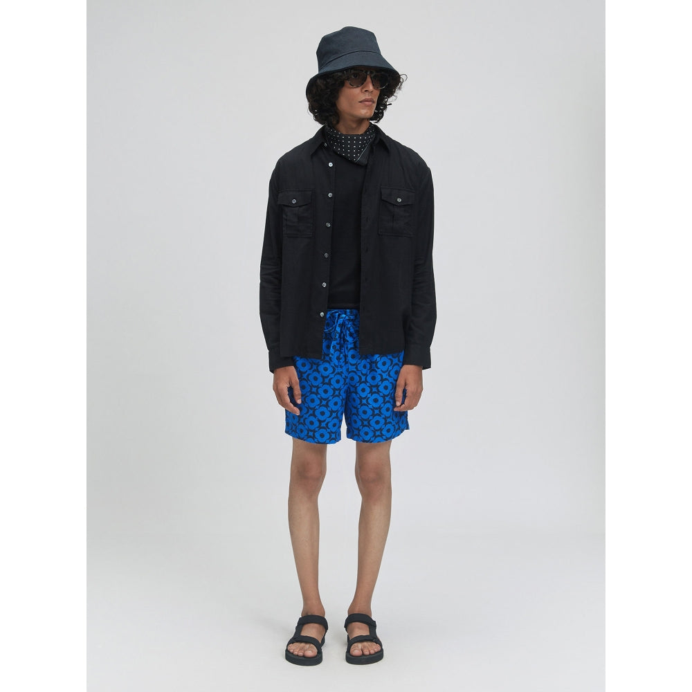 TERRA LUNA Bellatrix Black Casual Shirt