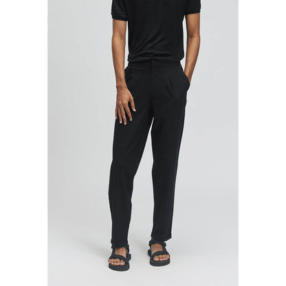 TERRA LUNA Larvotto Black Trousers