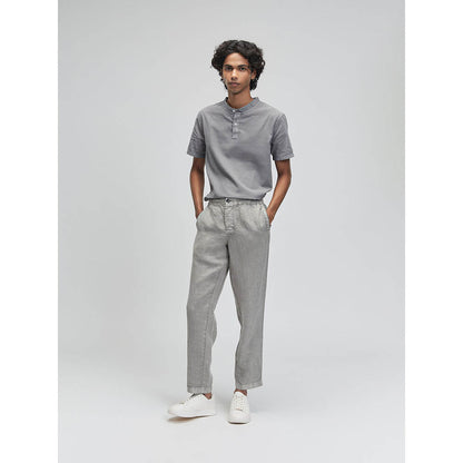TERRA LUNA Nash Charcoal Trousers