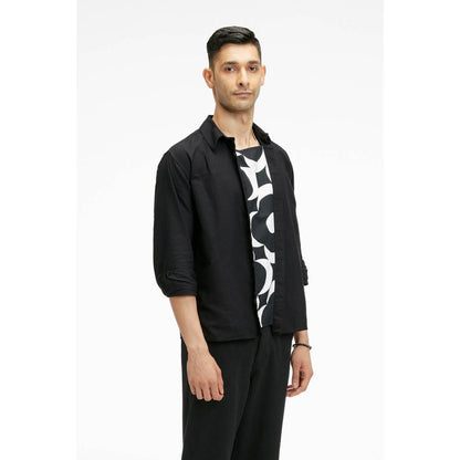 Terra Luna Zouk Black Moonglow Black Shirt