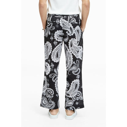 TERRA LUNA Tao Noir Paisley Trouser