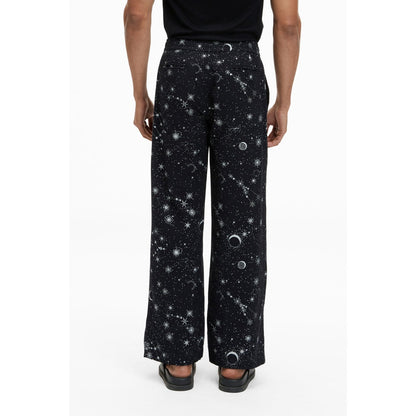 TERRA LUNA Tao Ecofoil Sparkle Black Trouser