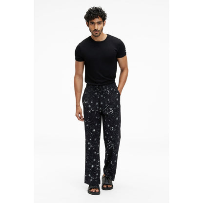 TERRA LUNA Tao Ecofoil Sparkle Black Trouser