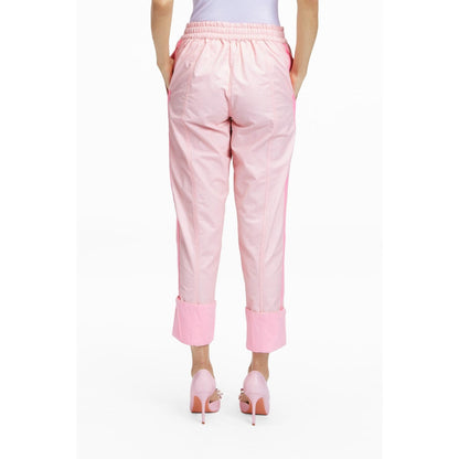 TERRA LUNA Pink Solid/Plain Naipan Pant