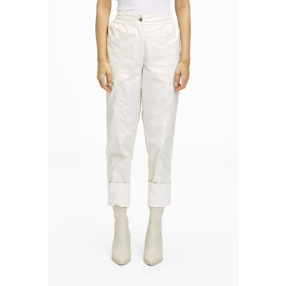 TERRA LUNA White Solid/Plain Naipan Pant