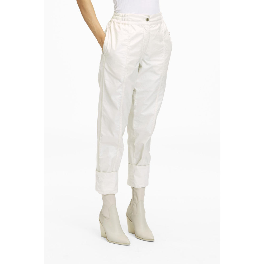 TERRA LUNA White Solid/Plain Naipan Pant