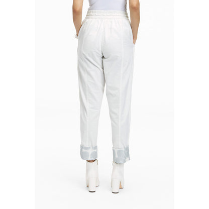 TERRA LUNA Yellow Printed Naipan Pant