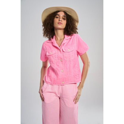 TERRA LUNA Pink Stripes Nova Pant