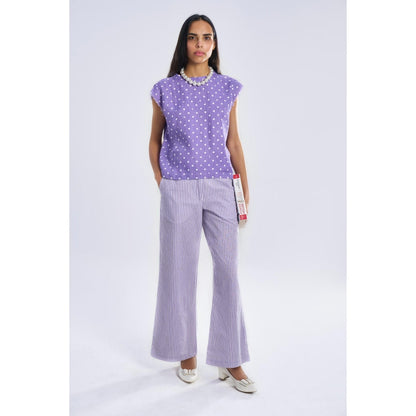 TERRA LUNA Lavender Stripes Nova Pant