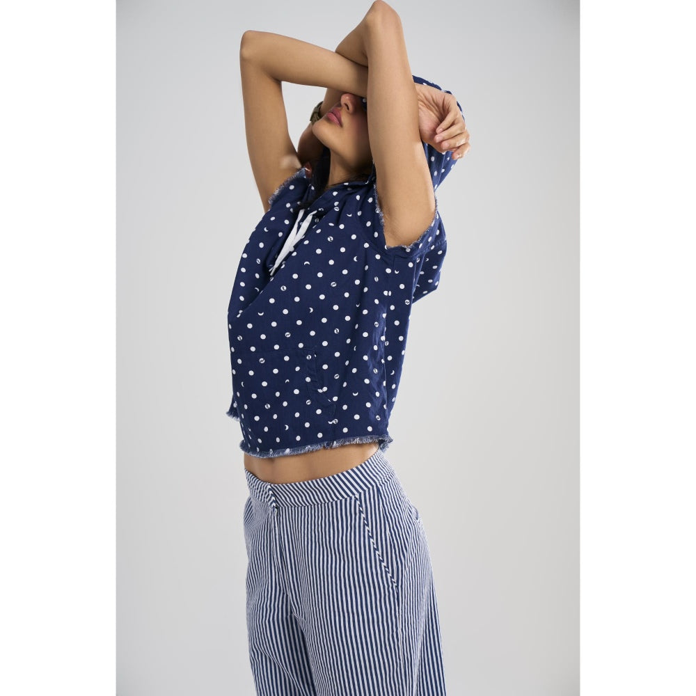 TERRA LUNA Blue Stripes Nova Pant