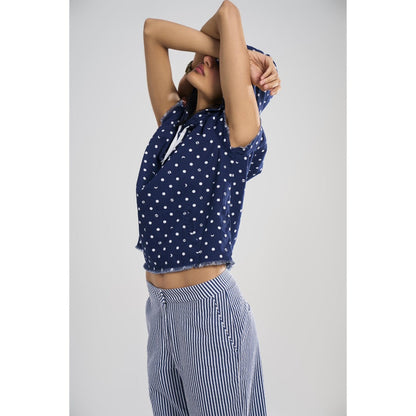 TERRA LUNA Blue Stripes Nova Pant