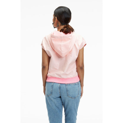 TERRA LUNA Riobo Pink Solid Hoodie