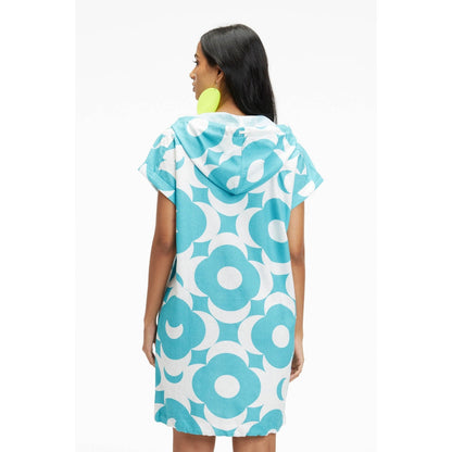 TERRA LUNA Omnia Turquoise Printed Dress